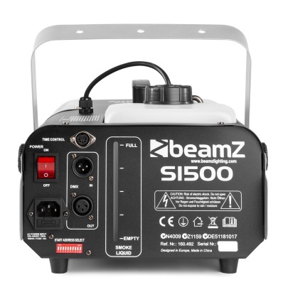 BEAMZ 160.492 S1500 MAQUINA DE HUMO DMX maquina de efectos profesional comprar online