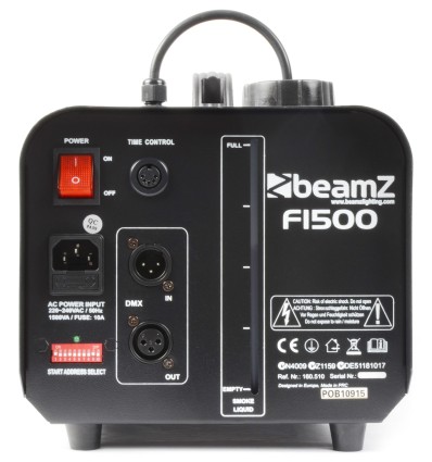 BEAMZ 160.510 F1500 MAQUINA NIEBLA maquina de efectos profesional comprar online