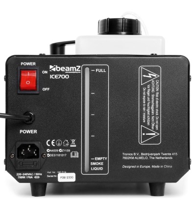 BEAMZ 160.514 ICE700 MAQUINA DE HUMO maquina de efectos profesional comprar online