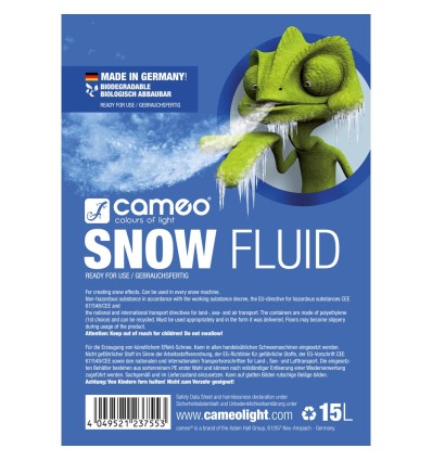 CAMEO SNOW FLUID 15 L