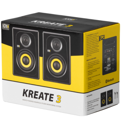 Monitores KRK Kreate 3 (pareja) – Precisión profesional compacta