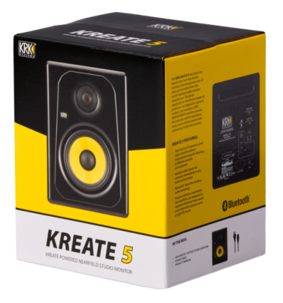 KRK Kreate 5 – Monitor de estudio 5″ con Bluetooth y EQ