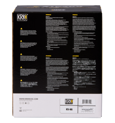 KRK Kreate 5 – Monitor de estudio 5″ con Bluetooth y EQ