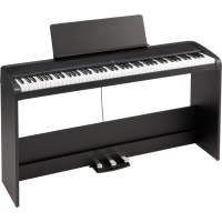 KORG B2+SP BK: Piano digital completo con soporte y pedalera