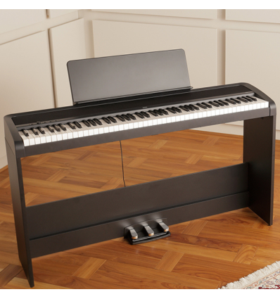 KORG B2+SP BK: Piano digital completo con soporte y pedalera