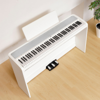 KORG B2+SP WH: Piano digital completo con soporte y pedalera