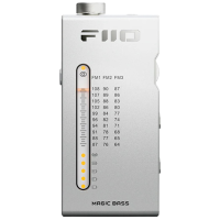 FiiO RR11 Silver: Radio FM portátil HiFi con DAC y amplificador