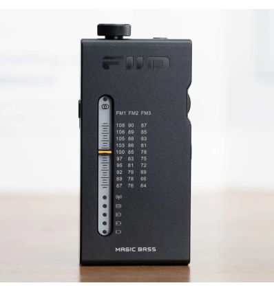 FiiO RR11 Black: Radio FM portátil HiFi con DAC y amplificador