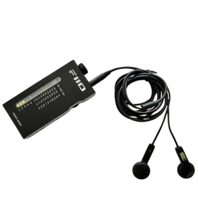 FiiO RR11 Black: Radio FM portátil HiFi con DAC y amplificador