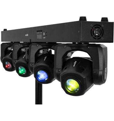 Eurolite LED TMH Bar S120 - Barra con 4 Cabezas Móviles de 30W