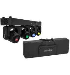 Eurolite LED TMH Bar S120 + Soft Bag - Barra con 4 Cabezas Móviles de