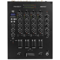 OMNITRONIC PM-422P: Mezclador DJ 4 canales con Bluetooth y MP3