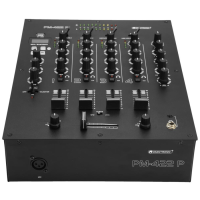 OMNITRONIC PM-422P: Mezclador DJ 4 canales con Bluetooth y MP3