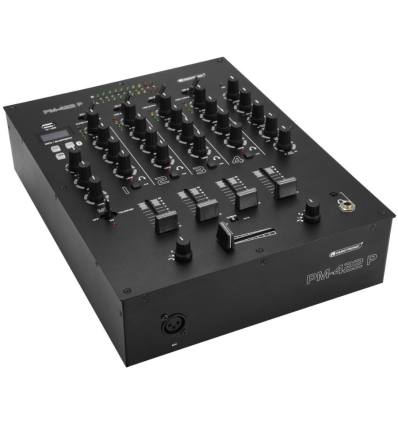 OMNITRONIC PM-422P: Mezclador DJ 4 canales con Bluetooth y MP3