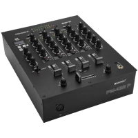 OMNITRONIC PM-422P: Mezclador DJ 4 canales con Bluetooth y MP3