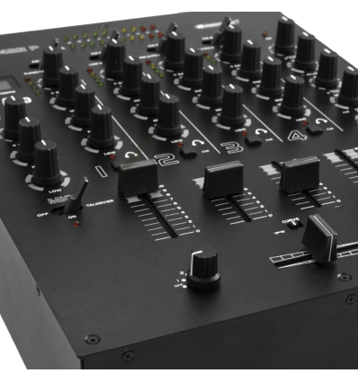 OMNITRONIC PM-422P: Mezclador DJ 4 canales con Bluetooth y MP3