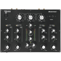 OMNITRONIC TRM-402: Mezclador rotatorio analógico de 4 canales