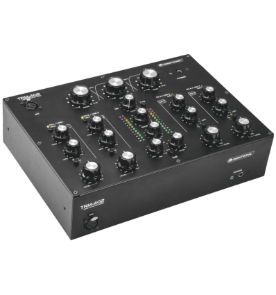 OMNITRONIC TRM-402: Mezclador rotatorio analógico de 4 canales