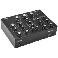 OMNITRONIC TRM-402: Mezclador rotatorio analógico de 4 canales