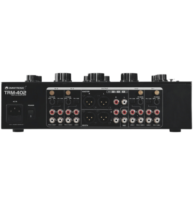 OMNITRONIC TRM-402: Mezclador rotatorio analógico de 4 canales
