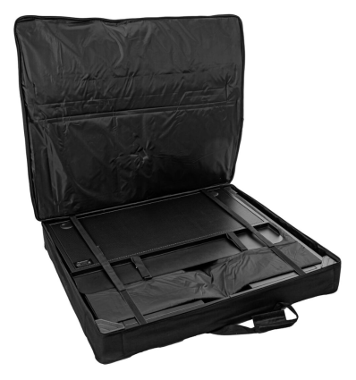 OMNITRONIC BOOZ Event Stand – Soporte DJ portátil