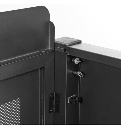 OMNITRONIC BOOZ Event Stand – Soporte DJ portátil