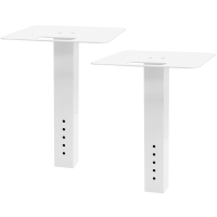 OMNITRONIC 2× Tower for BOOZ Event Stand White