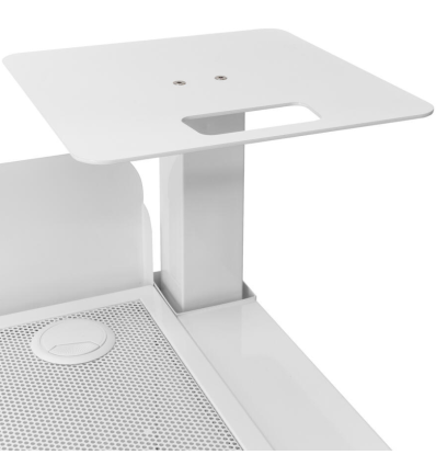 OMNITRONIC 2× Tower for BOOZ Event Stand White