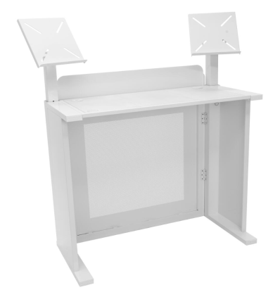OMNITRONIC Laptop Stand for BOOZ Event Stand White