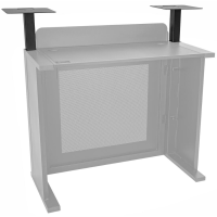 OMNITRONIC 2× Tower for BOOZ Event Stand – Estantes DJ