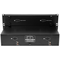 Omnitronic XDP‑3002 Dual CD/MP3 Player 19″ – Pitch ±16 %