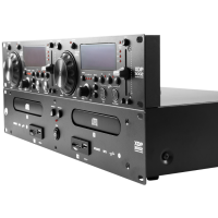 Omnitronic XDP‑3002 Dual CD/MP3 Player 19″ – Pitch ±16 %
