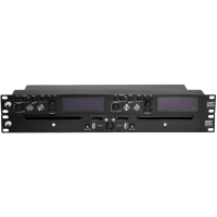 Omnitronic XDP‑3001 Dual CD/MP3 Player 2U rack
