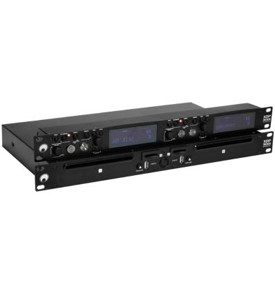 Omnitronic XDP‑3001 Dual CD/MP3 Player 2U rack