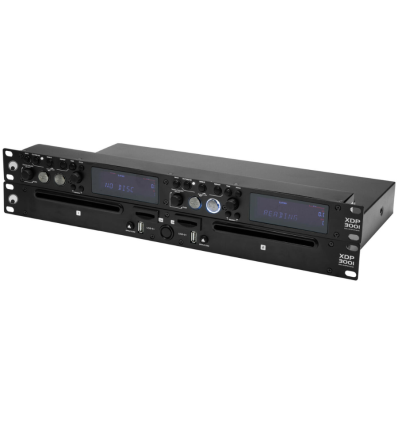 Omnitronic XDP‑3001 Dual CD/MP3 Player 2U rack