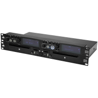 Omnitronic XDP‑3001 Dual CD/MP3 Player 2U rack