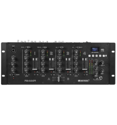Omnitronic PM‑444Pi Mezclador DJ 4 canales con Bluetooth