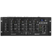 Omnitronic PM‑444Pi Mezclador DJ 4 canales con Bluetooth