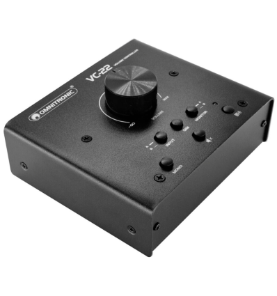 Omnitronic VC‑22 – Controlador de volumen activo con Bluetooth