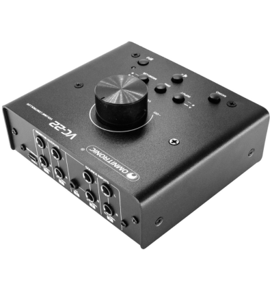 Omnitronic VC‑22 – Controlador de volumen activo con Bluetooth