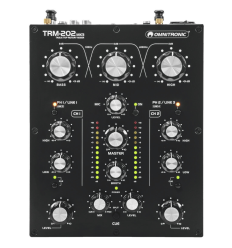 Omnitronic TRM‑202MK3 – Mixer rotary 2 canales DJ