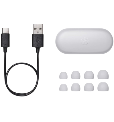 Yamaha TW‑E3C gris auriculares True Wireless 24 h sonido