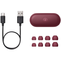 Yamaha TW‑E3C rojo auriculares inalámbricos 24 h IPX5 Yamaha TW‑E3C rojo auriculares inalámbricos 24 h IPX5