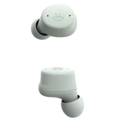 Yamaha TW‑E3C verde auriculares True Wireless 24 h estilo y sonido