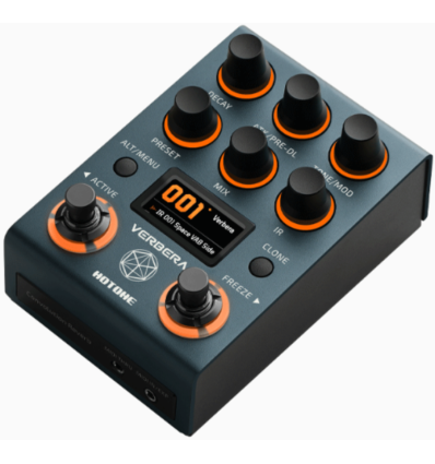 Hotone Verbera – Reverb pedal de convolución IR y XR