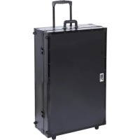 Walkasse W‑CONTROL‑XXLBK Flight Case DJ ultra negro