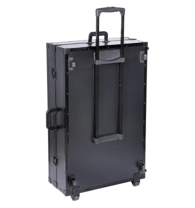 Walkasse W‑CONTROL‑XXLBK Flight Case DJ ultra negro