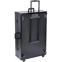 Walkasse W‑CONTROL‑XXLBK Flight Case DJ ultra negro