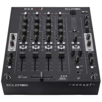 Ecler NUO 4.0 F Black – Mixer analógico 4 canales