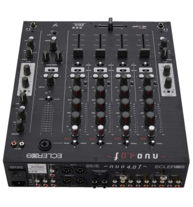 Ecler NUO 4.0 F Black – Mixer analógico 4 canales